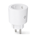 Prise connectee Wi-Fi Matter 16A NeoPlug vue frontale sur fond blanc