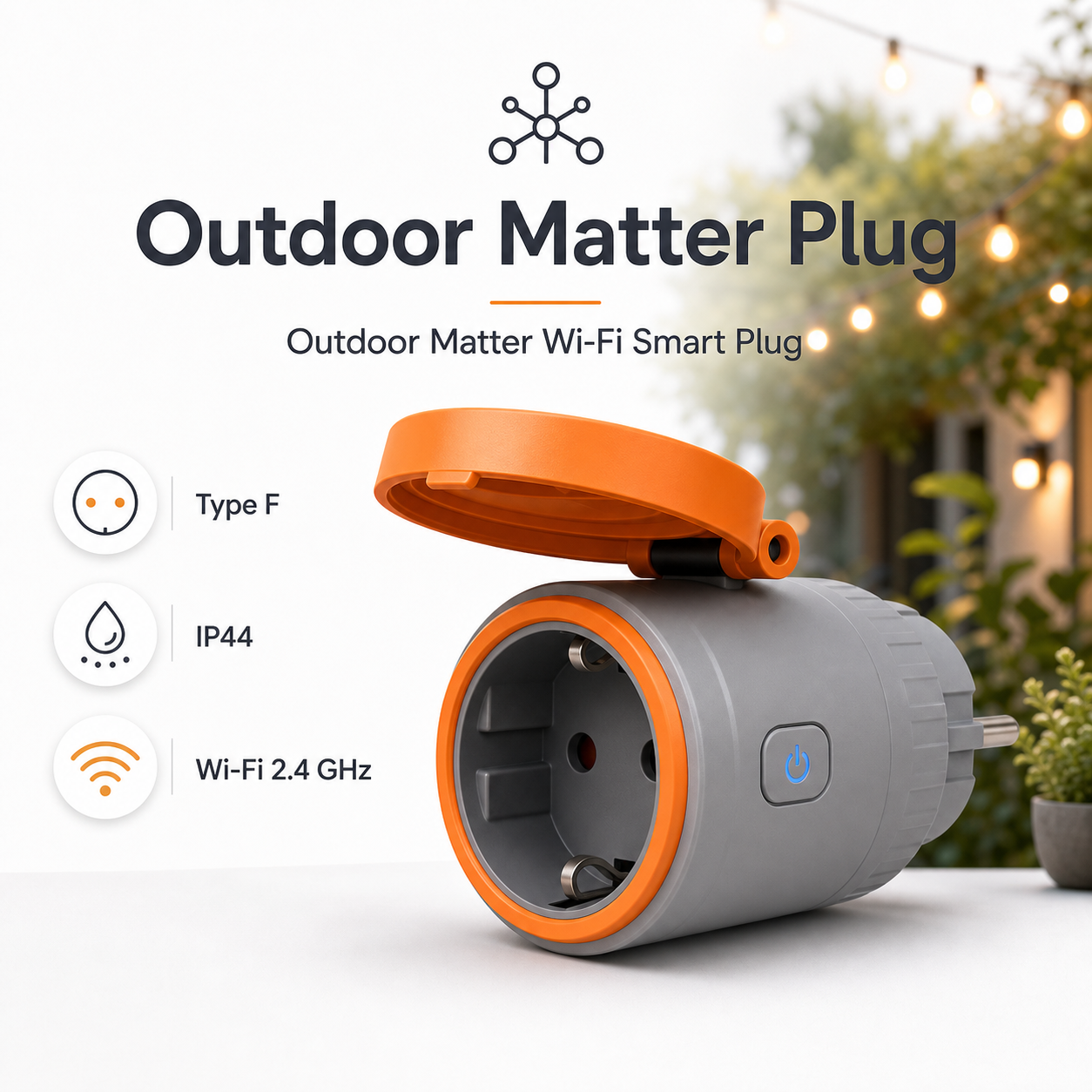 NéoPlug Outdoor Matter Pro outdoor Matter plug hero
