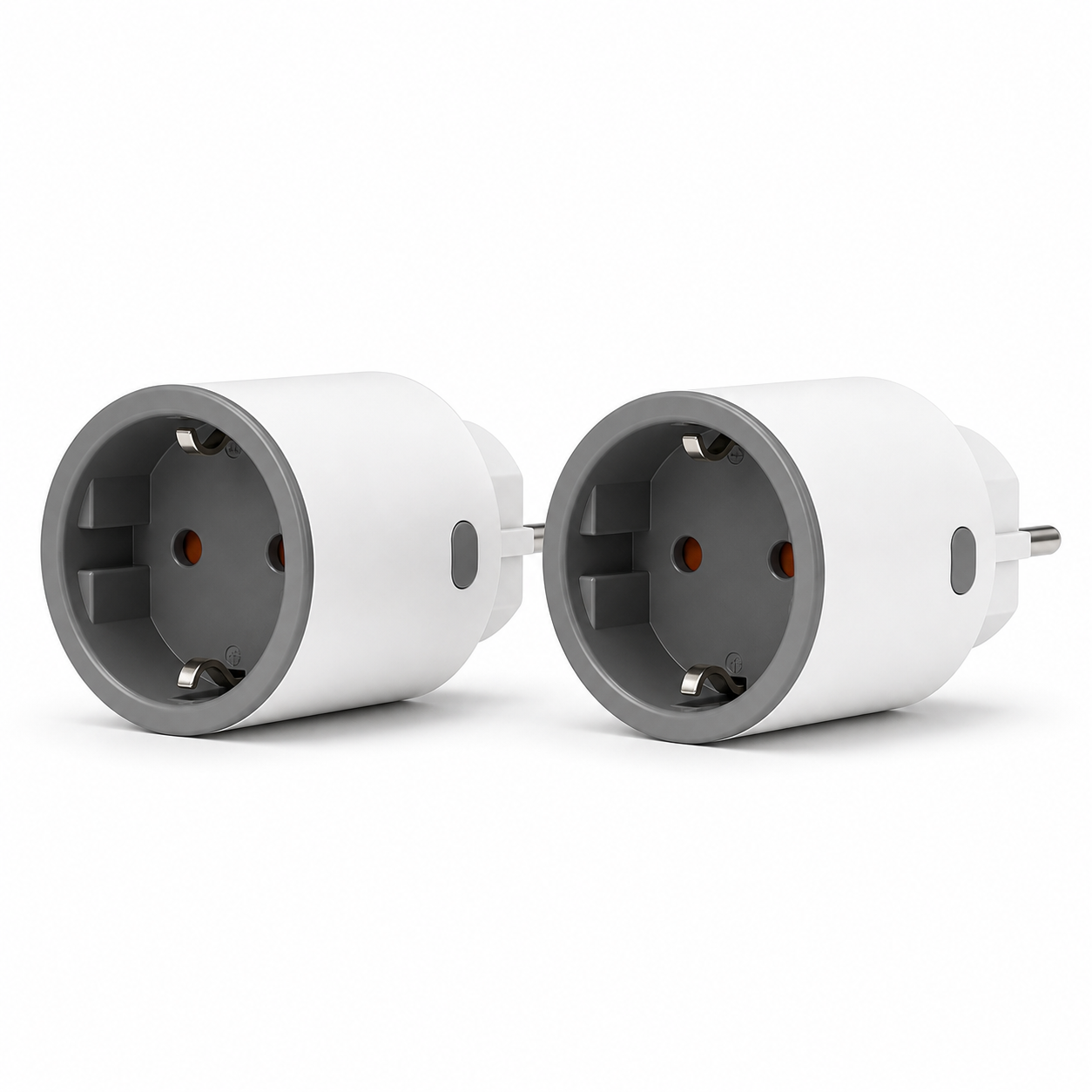 Lot de 2 prises Wi-Fi 16A NéoPlug S60 Pro sur fond blanc
