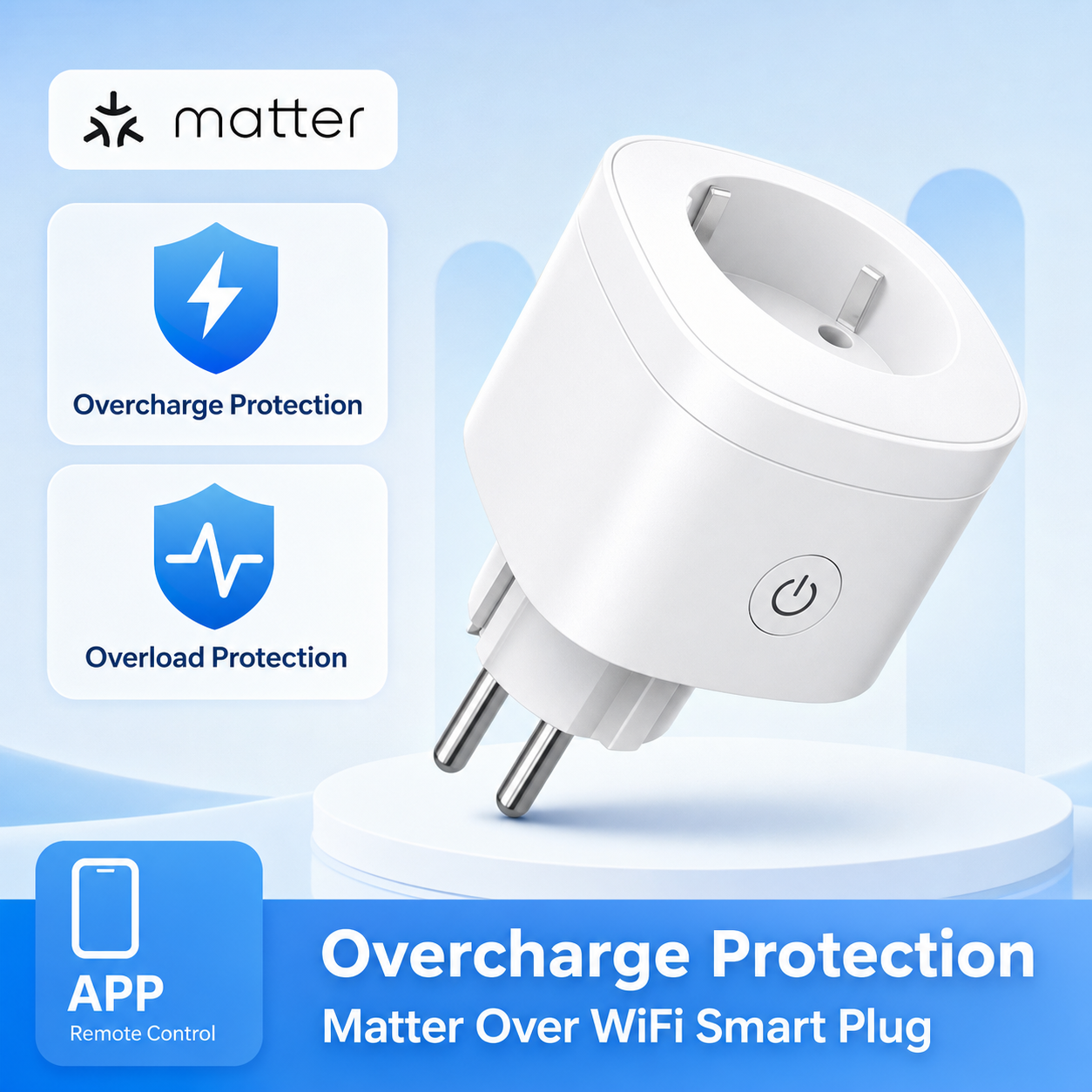NéoPlug S61 Matter Pro overcharge and overload protection smart plug