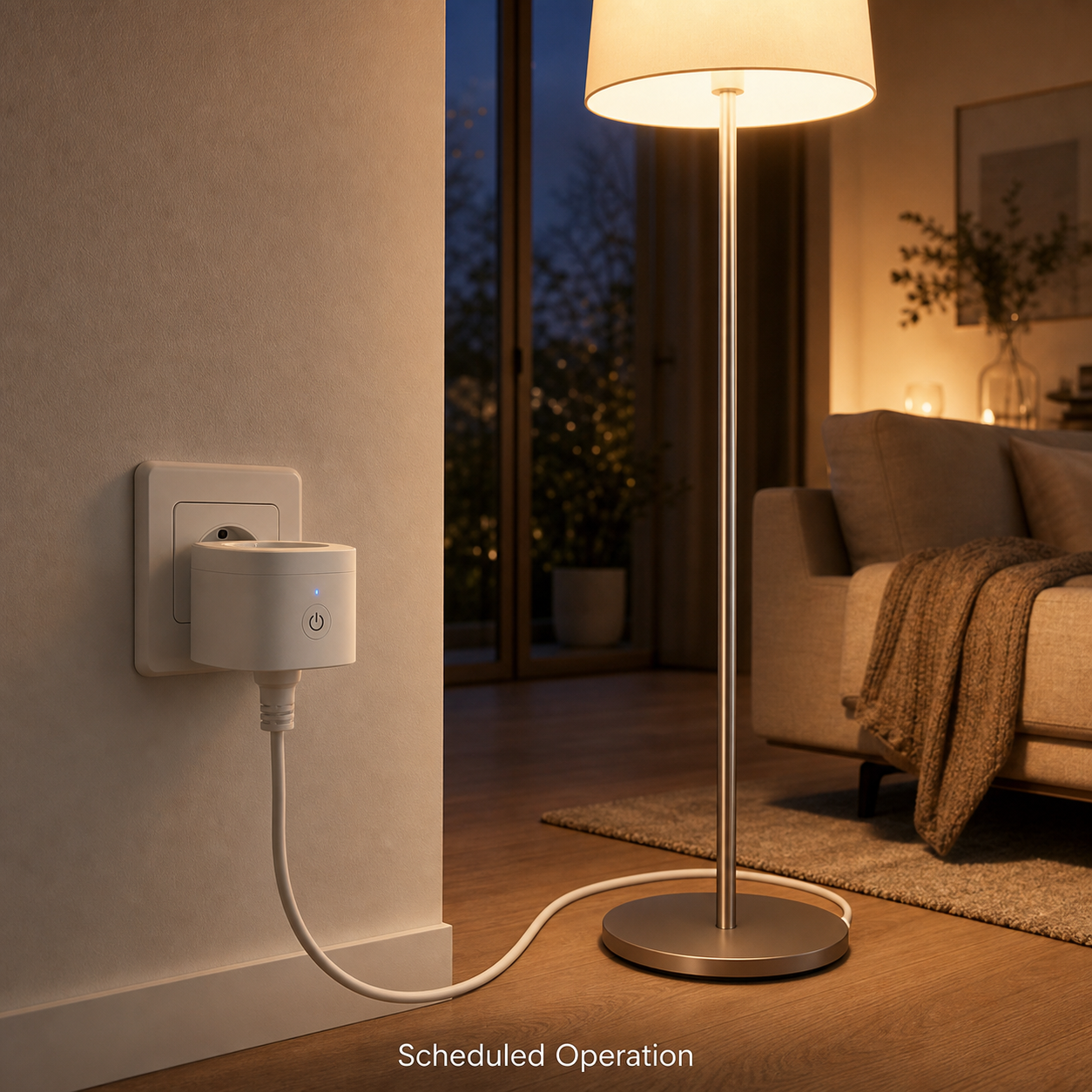 NéoPlug S61 Matter Pro scheduled operation smart plug image