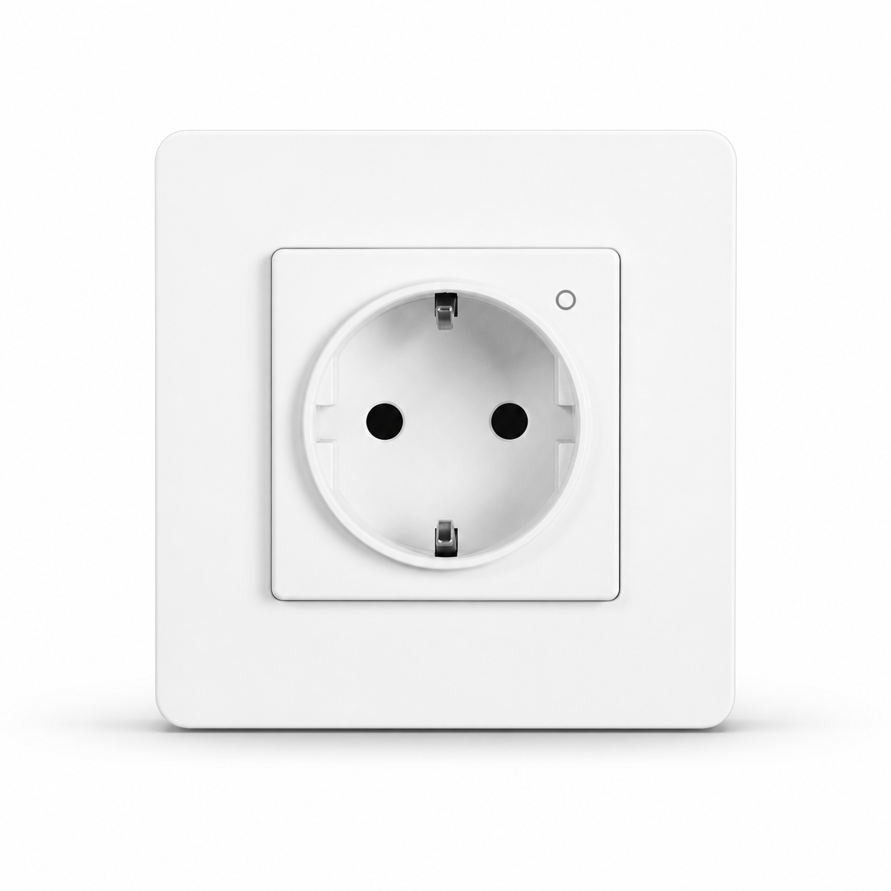 White EU wall socket variant studio packshot