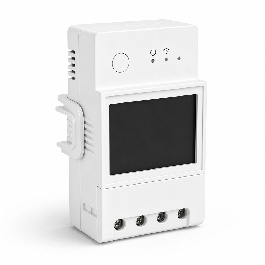 Module Wi-Fi de suivi énergie NéoPower Meter Pro 20A sur fond blanc