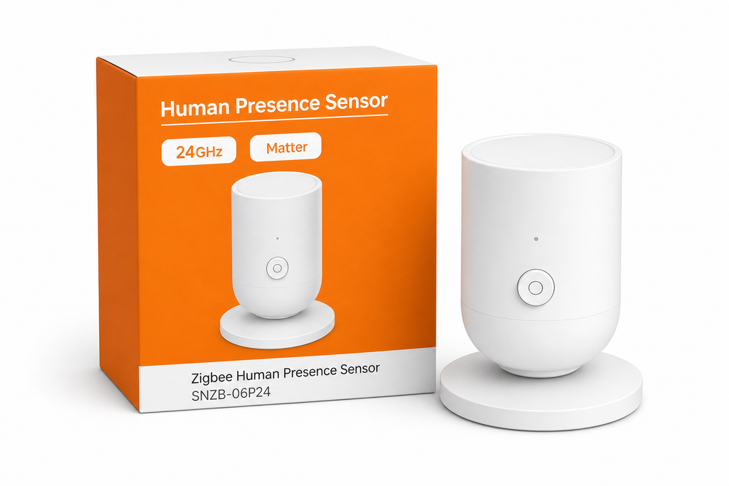 NéoPresence Core Pro 24GHz radar sensor with packaging
