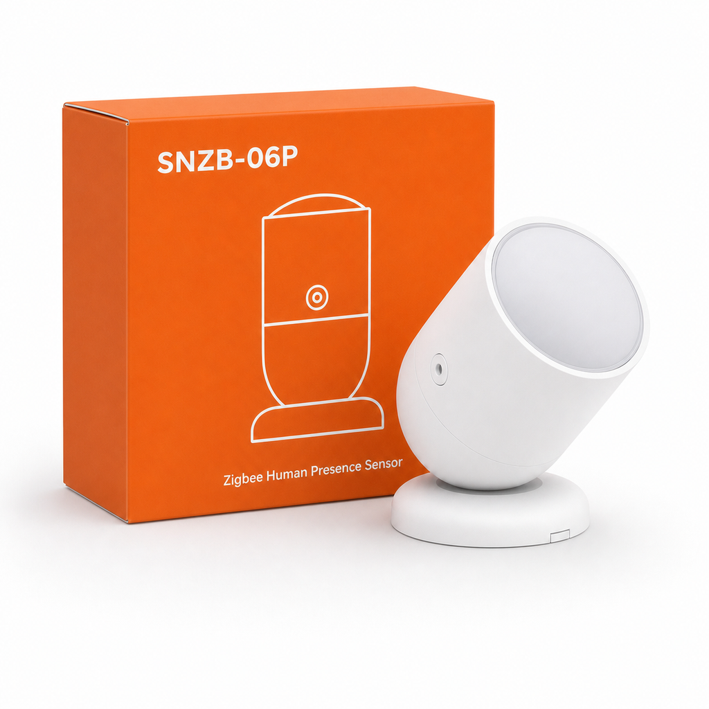 NéoPresence Radar Pro sensor with unbranded SNZB-06P packaging