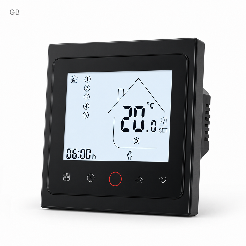 NéoPure Therm Comfort GB black wall thermostat