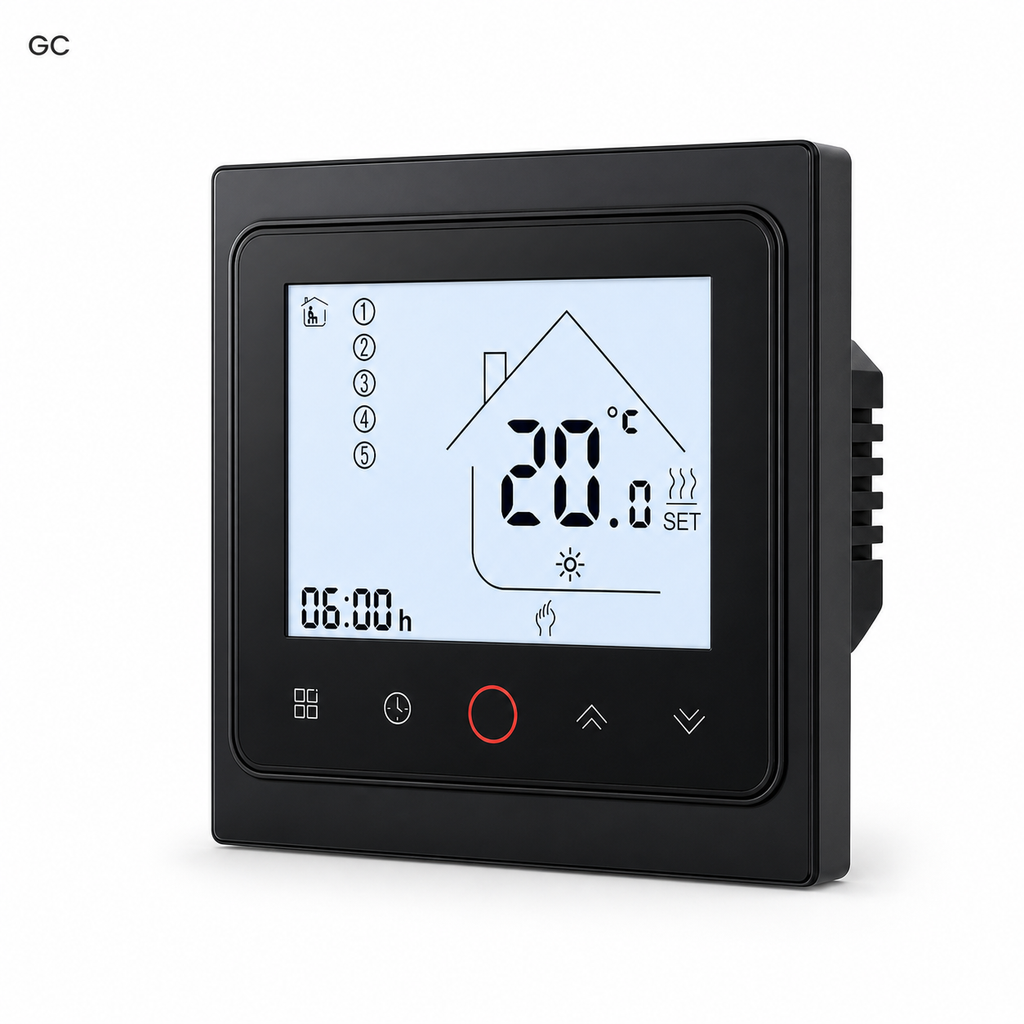 NéoPure Therm Comfort GC black wall thermostat