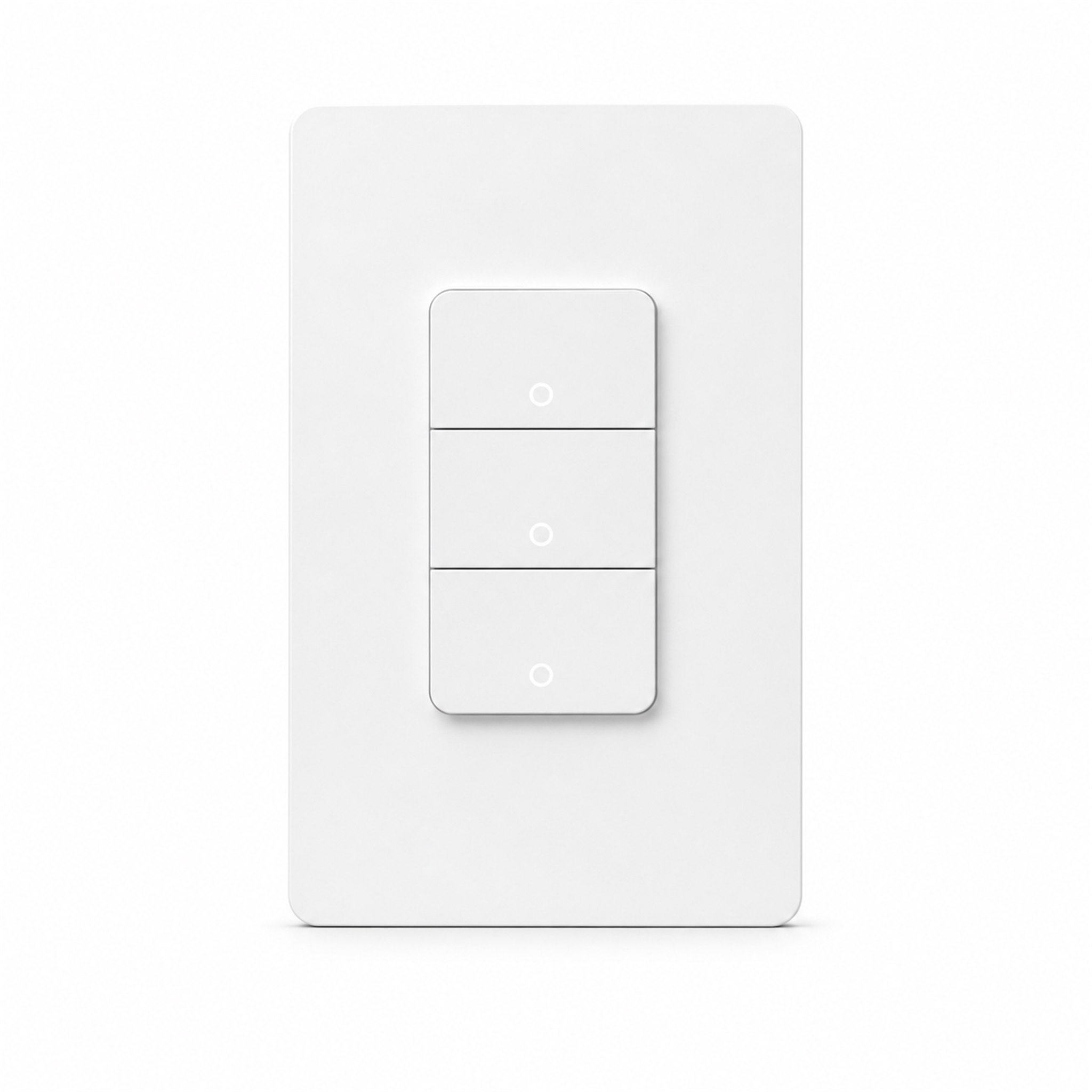 Interrupteur WiFi NéoPush Hybrid Comfort US blanc 3 canaux