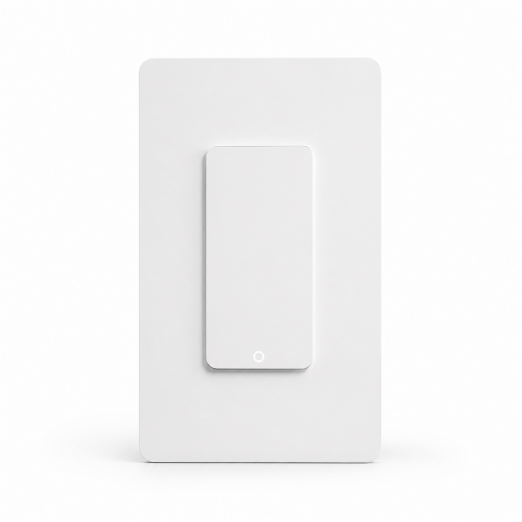 Interrupteur ZigBee NéoPush Hybrid format US blanc 1 canal