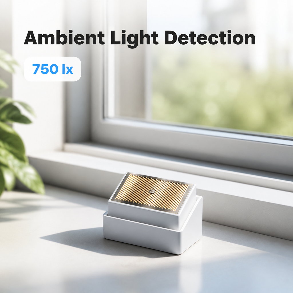 Ambient light detection scene for rain and water sensor