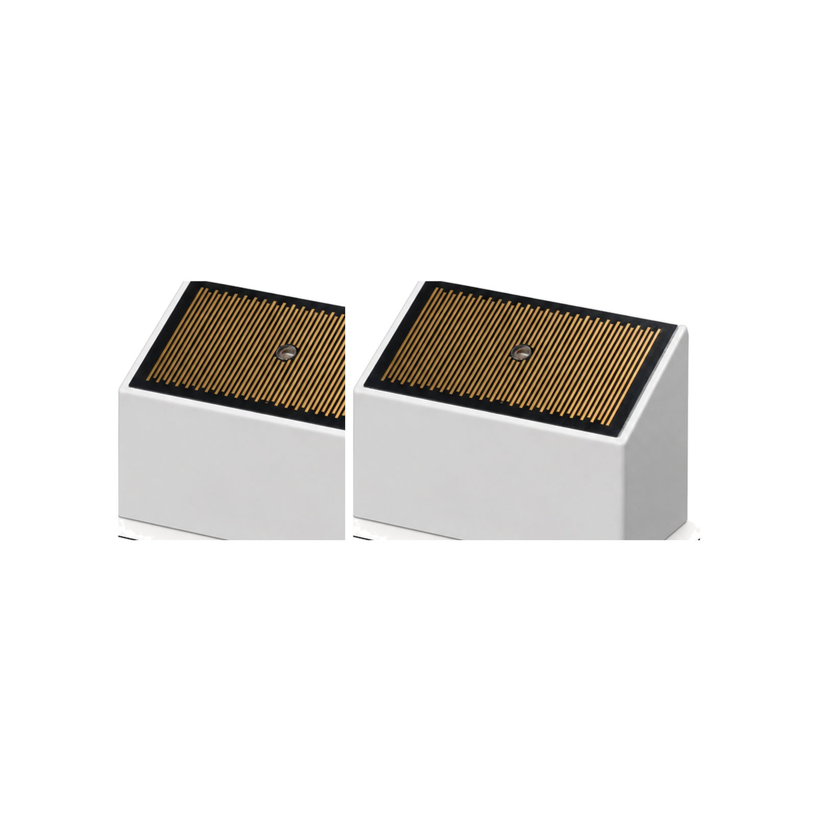 Lot de 2 d?tecteurs pluie et fuite eau ZigBee IPX4 Neorain sur fond blanc