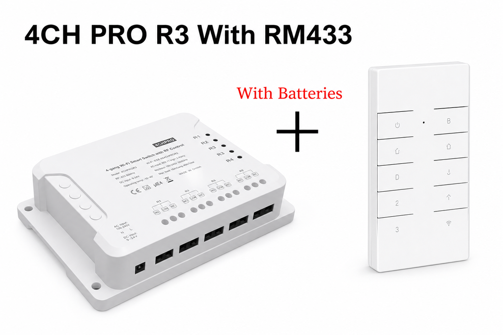 NéoRelay 4CH Pro 4CH PRO R3 with RM433 variant image
