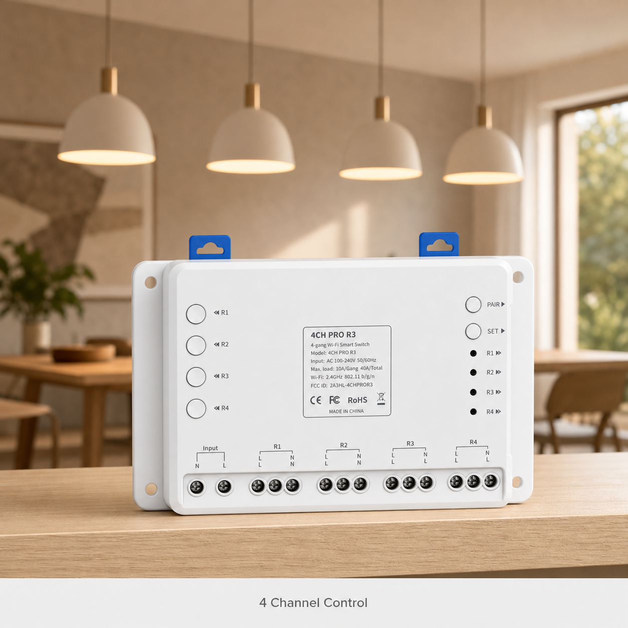 NéoRelay 4CH Pro four channel control lifestyle product image