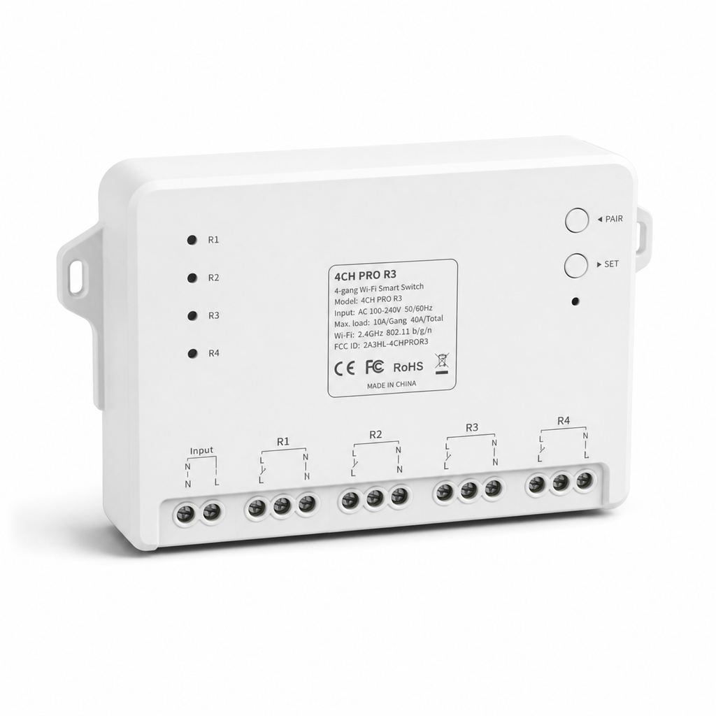 NéoRelay 4CH Pro studio product image on white background