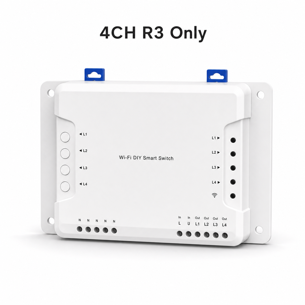 4CH R3 relay module only studio packshot