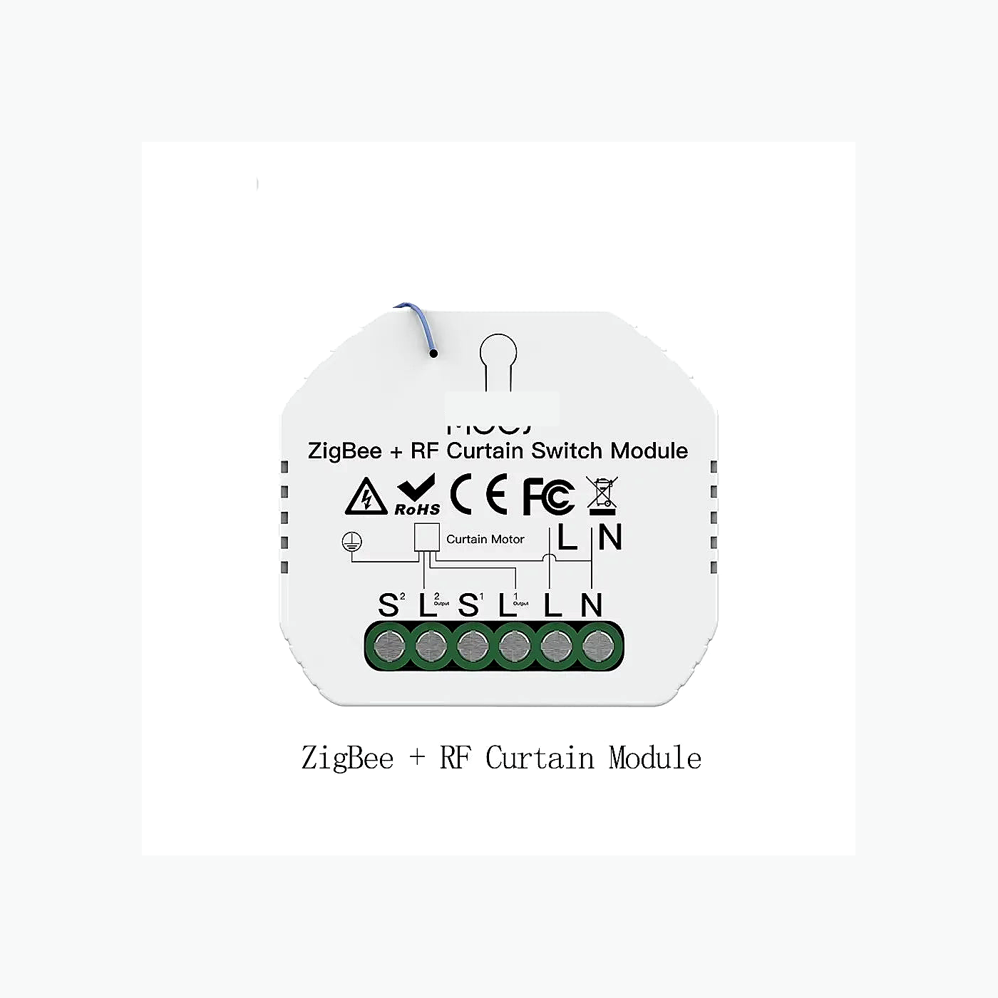 NéoRelay Comfort ZigBee RF curtain module product detail