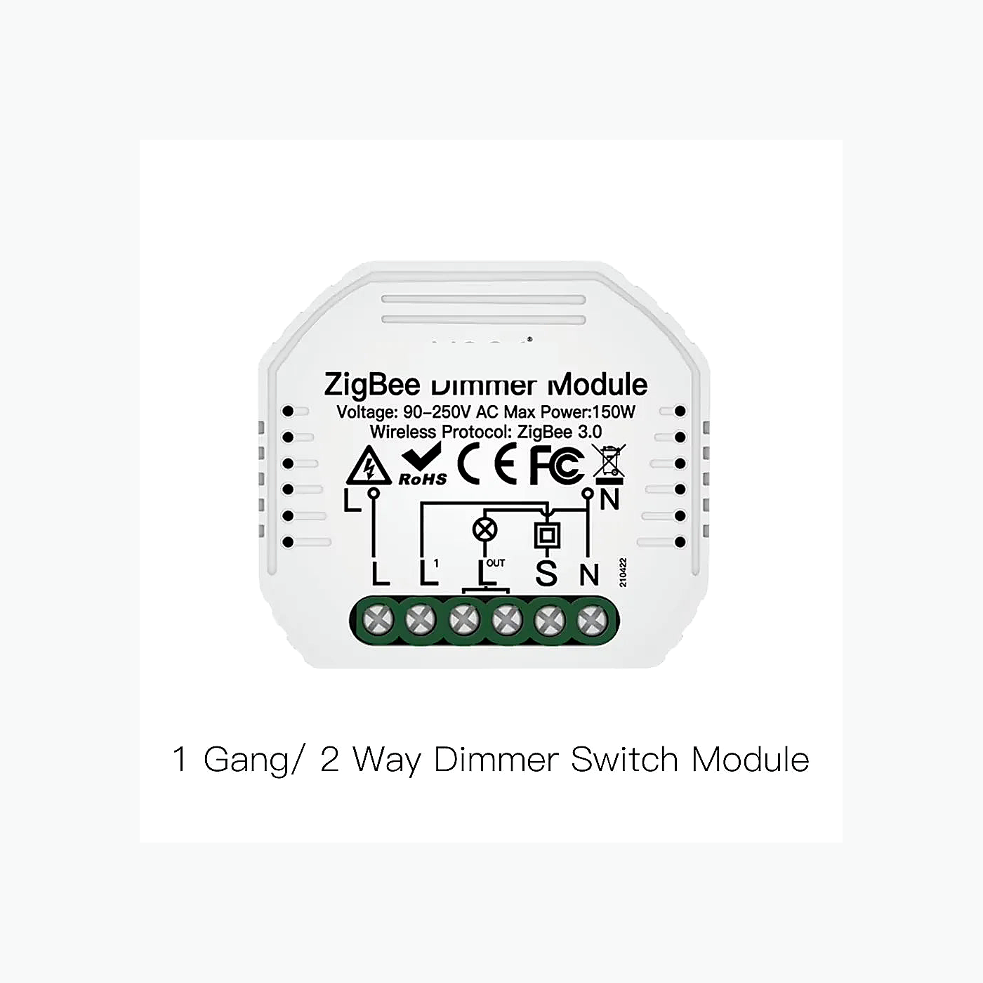 NéoRelay Comfort 1 gang ZigBee dimmer module