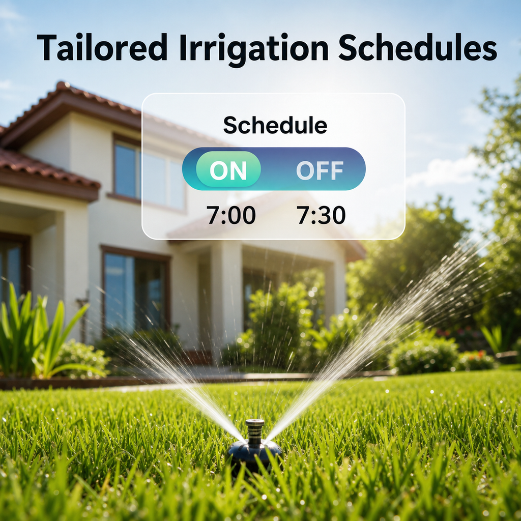 NéoRelay Dry Contact Pro tailored irrigation schedules image