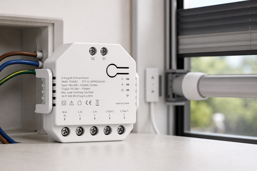 NeoRelay Dual R3 Pro - curtain motor use