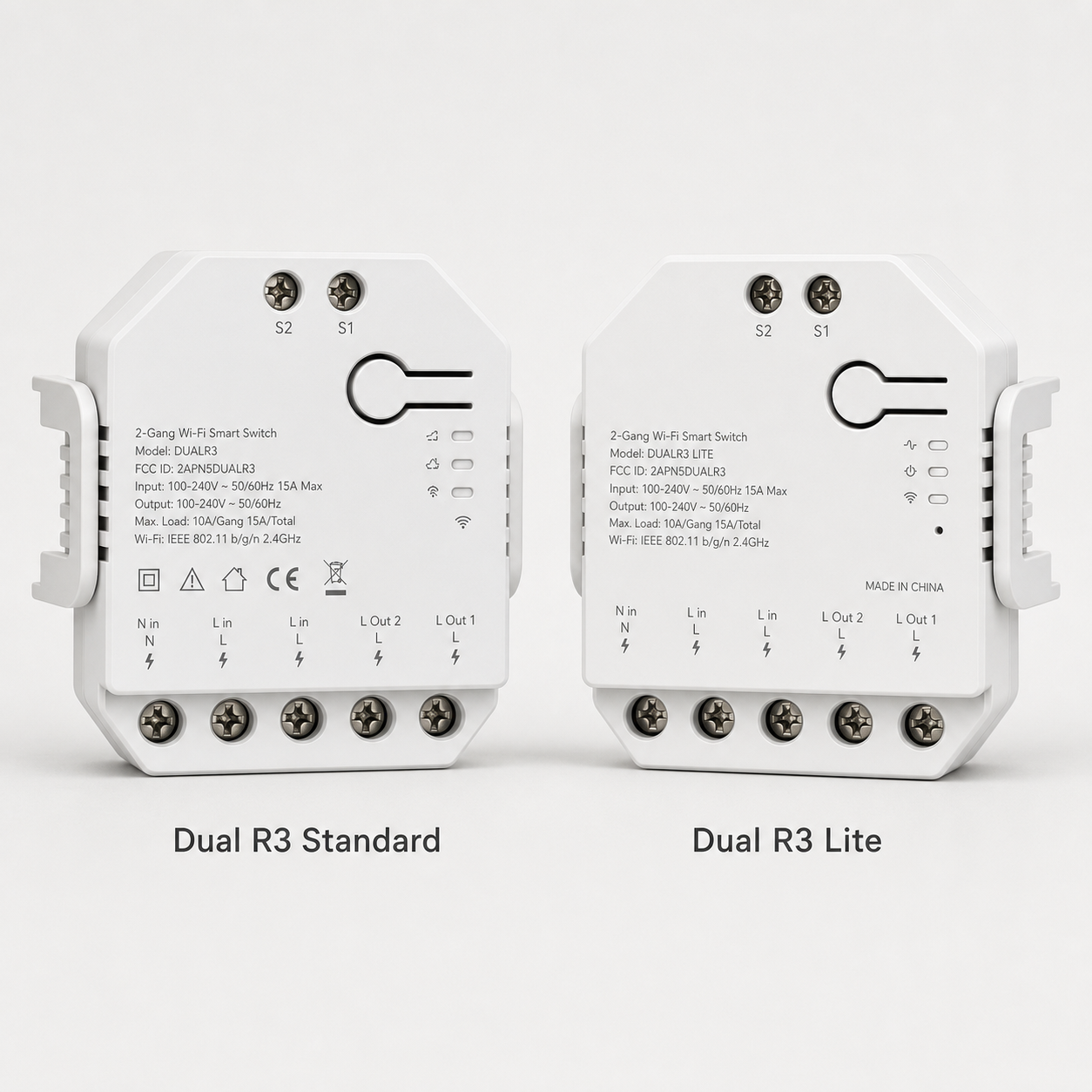 NéoRelay Dual R3 Pro Dual R3 Standard and Dual R3 Lite studio comparison