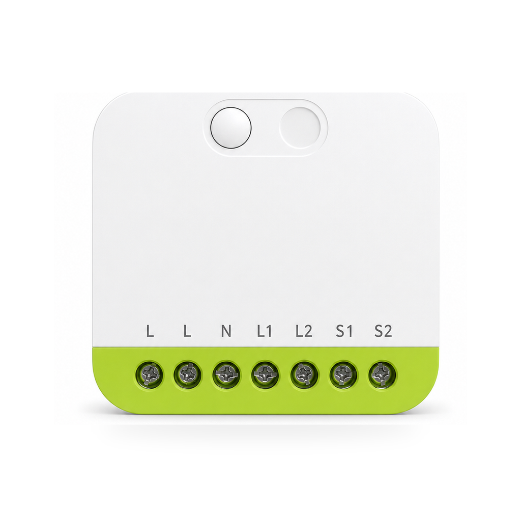 NéoRelay Duo ZigBee Pro studio product image on white background