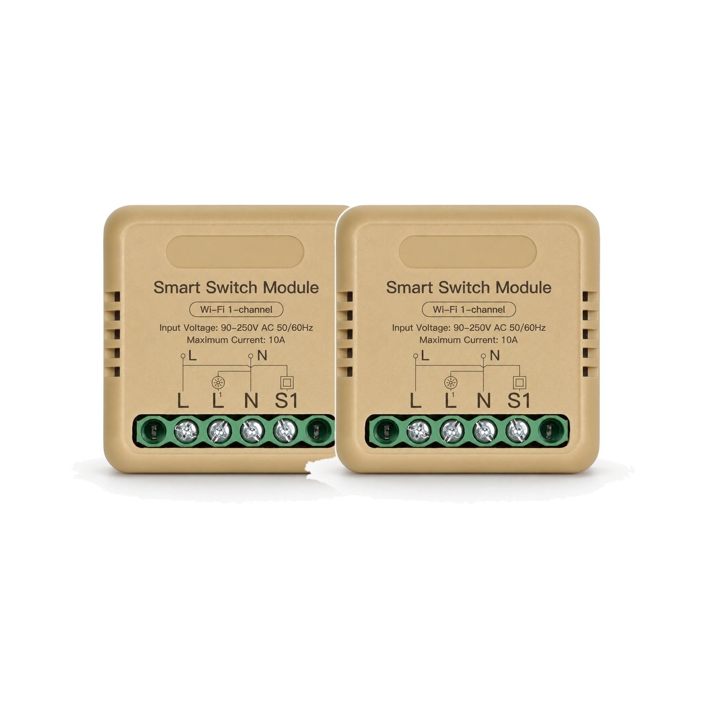 Module interrupteur connecté NéoRelay Mini Comfort Wi-Fi 1 voie lot de 2