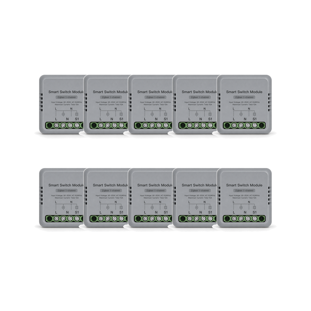 Module interrupteur connecté NéoRelay Mini Comfort ZigBee 1 voie lot de 10