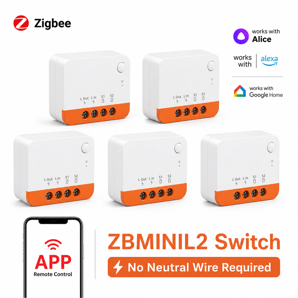 NéoRelay Mini L2 Pro - ZBMINIL2 ZigBee no neutral wire product image