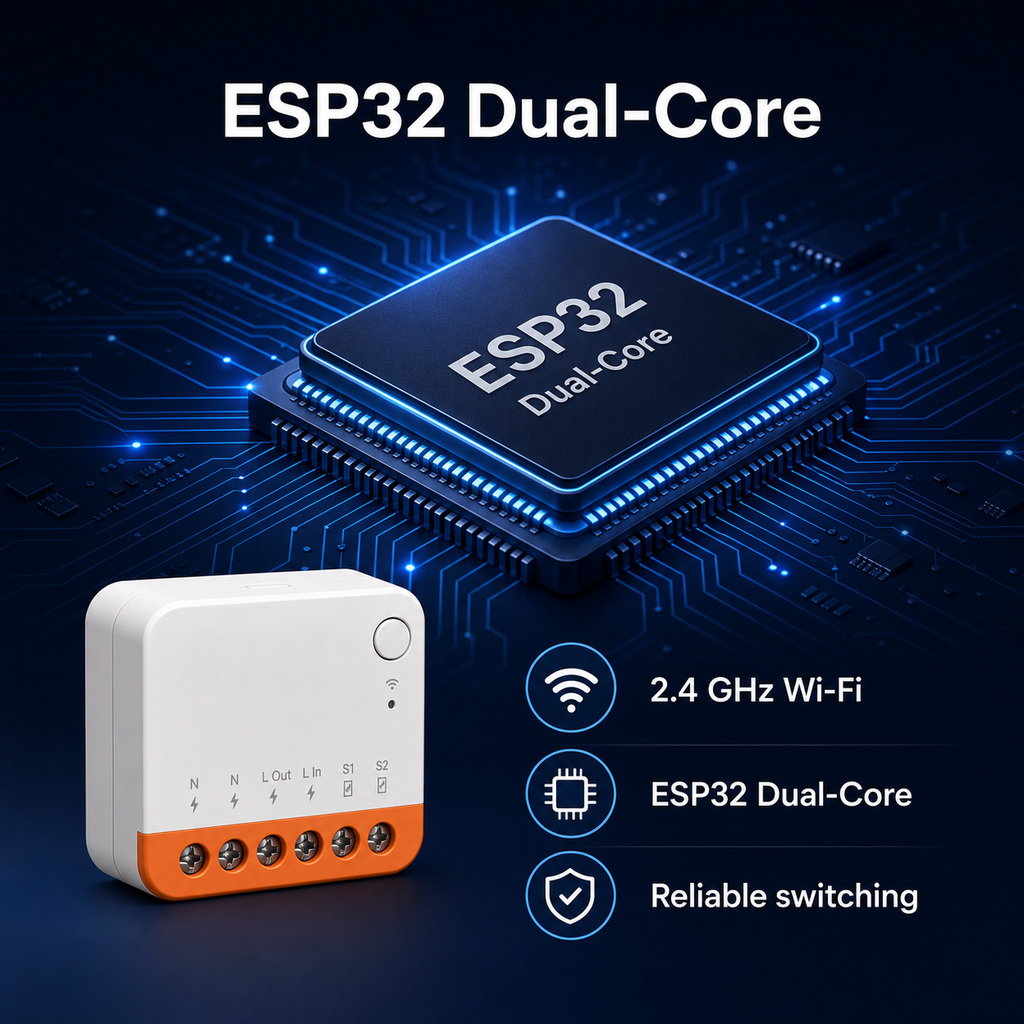 ESP32 and 2.4 GHz Wi-Fi feature image for Mini R4 relay module