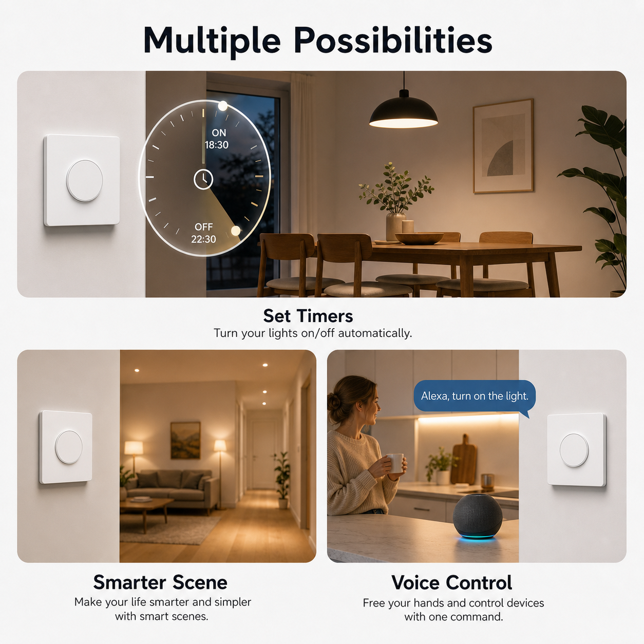 NeoRelay Mini ZigBee Pro - Multiple possibilities wall switch