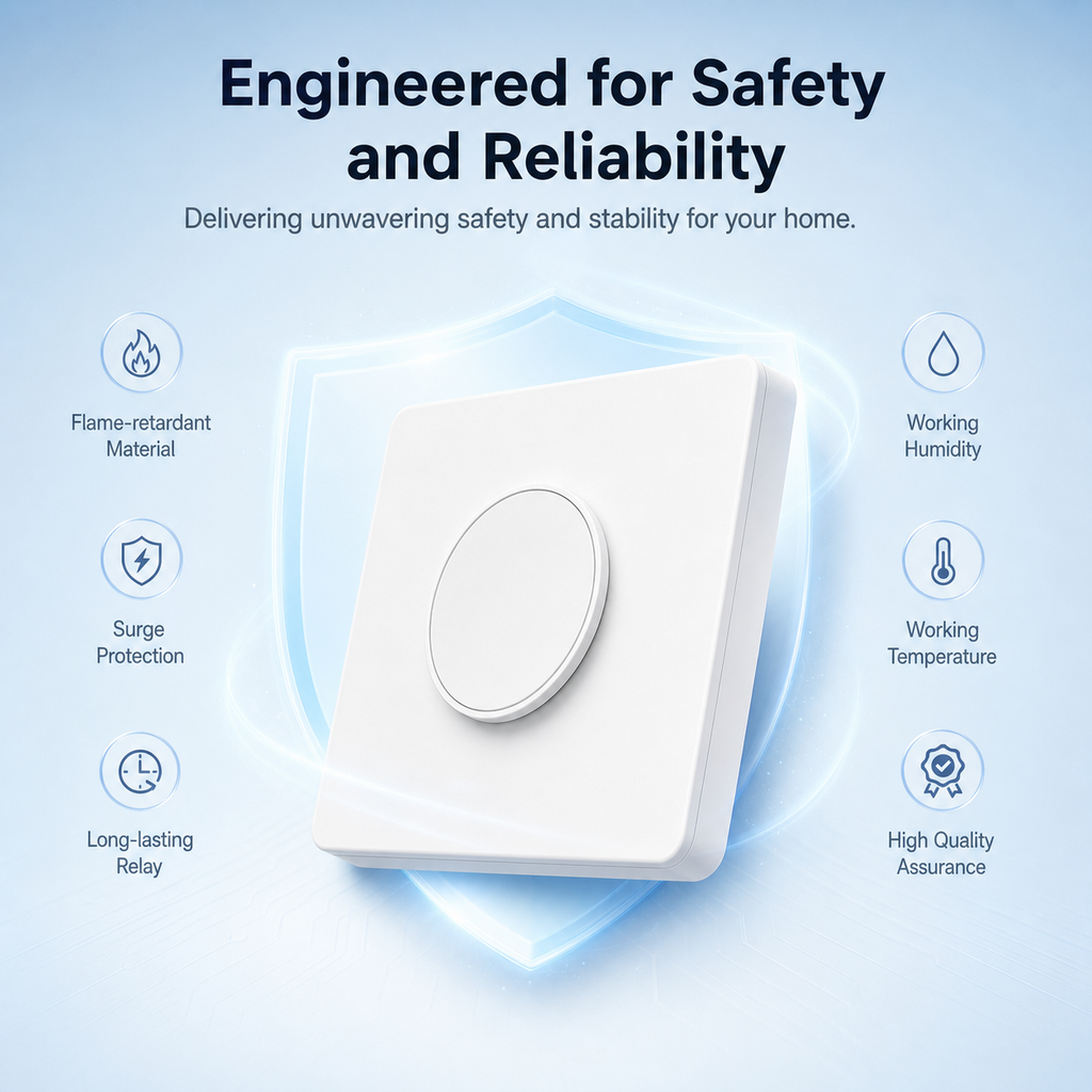 NeoRelay Mini ZigBee Pro - Wall switch safety and reliability