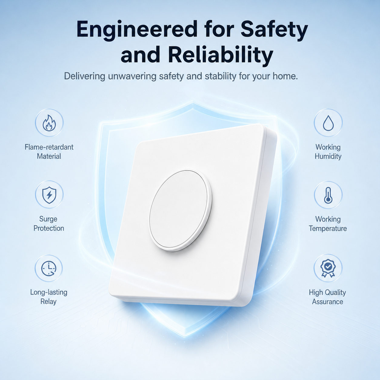 NeoRelay Mini ZigBee Pro - Wall switch safety and reliability