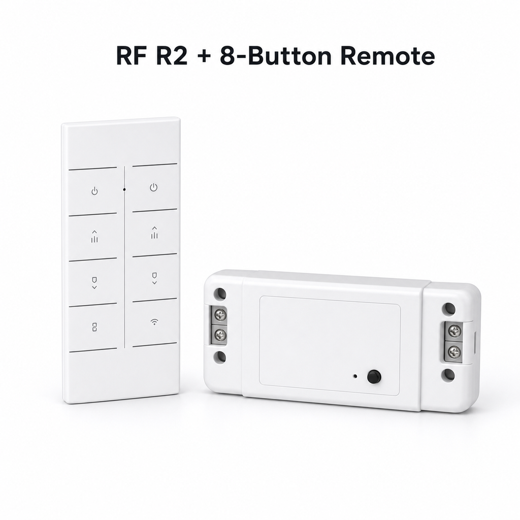 RF R2 relay module kit with 8-button remote