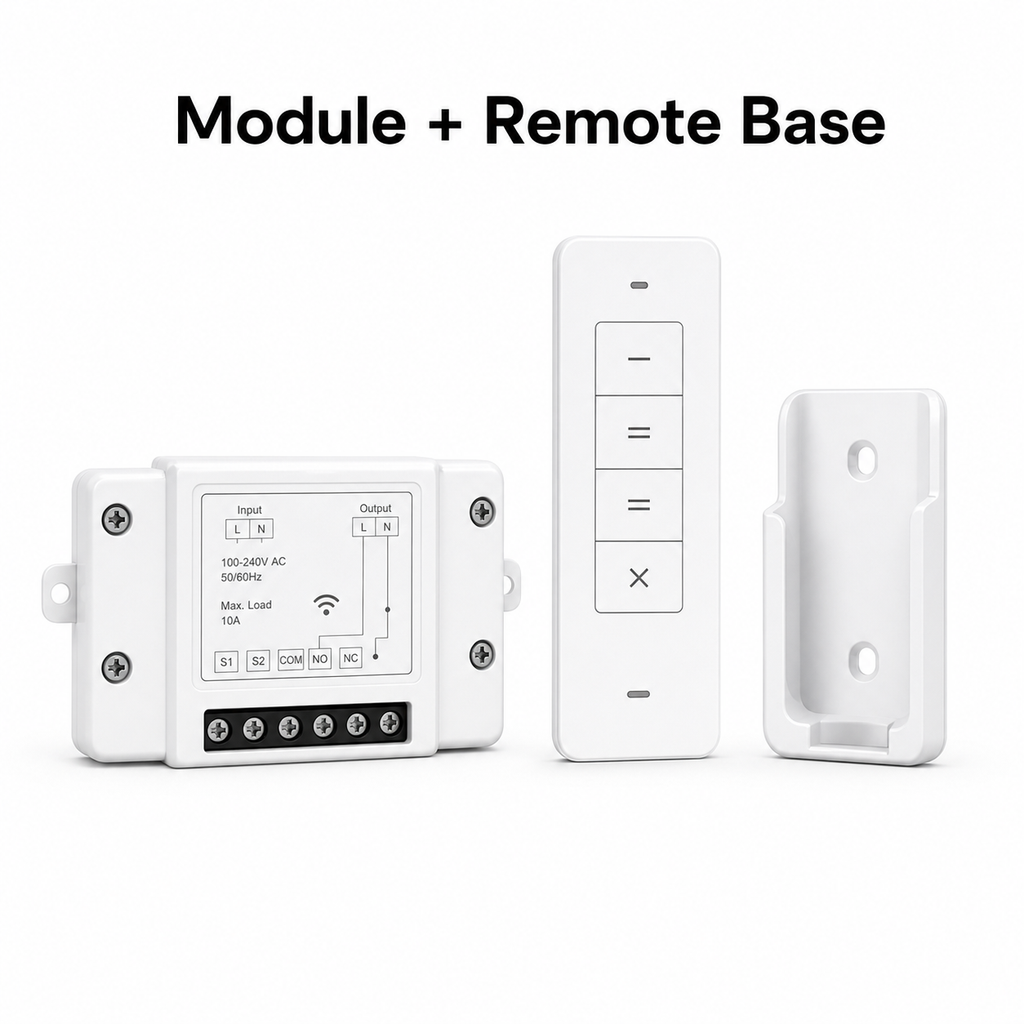 Wi-Fi RF relay module with remote base kit