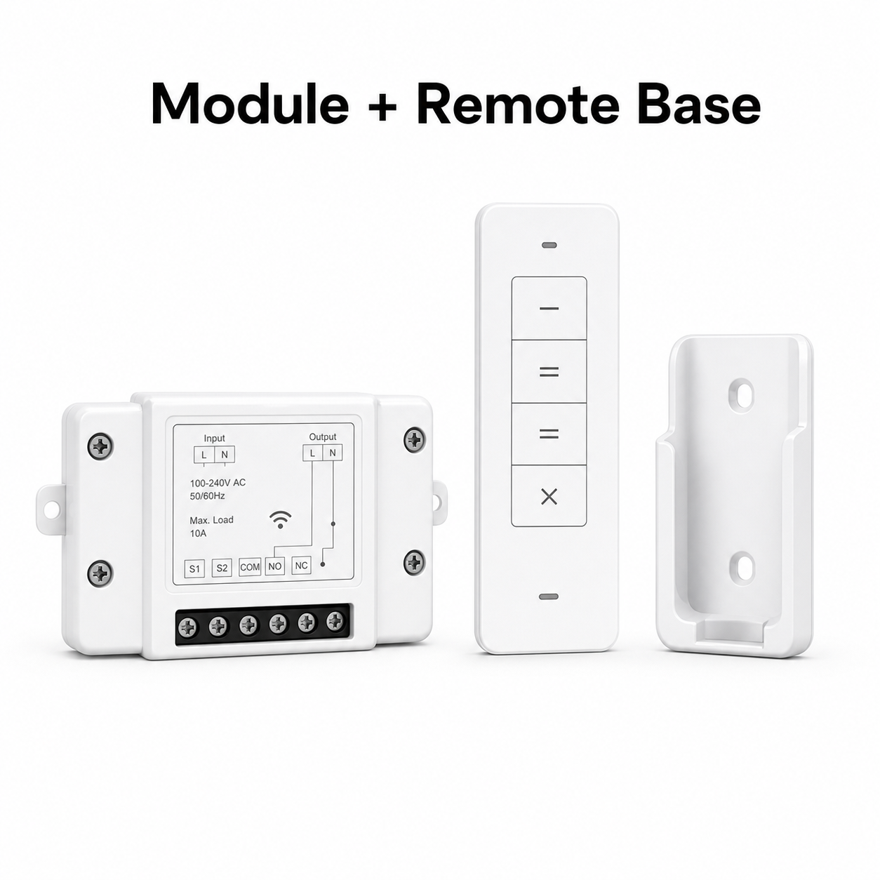 Wi-Fi RF relay module with remote base kit