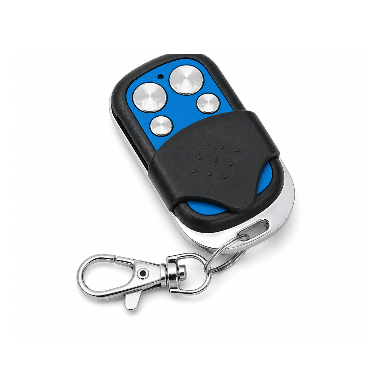 Télécommande 433 MHz 4 boutons pour NéoRelay RF R2 Pro sur fond blanc