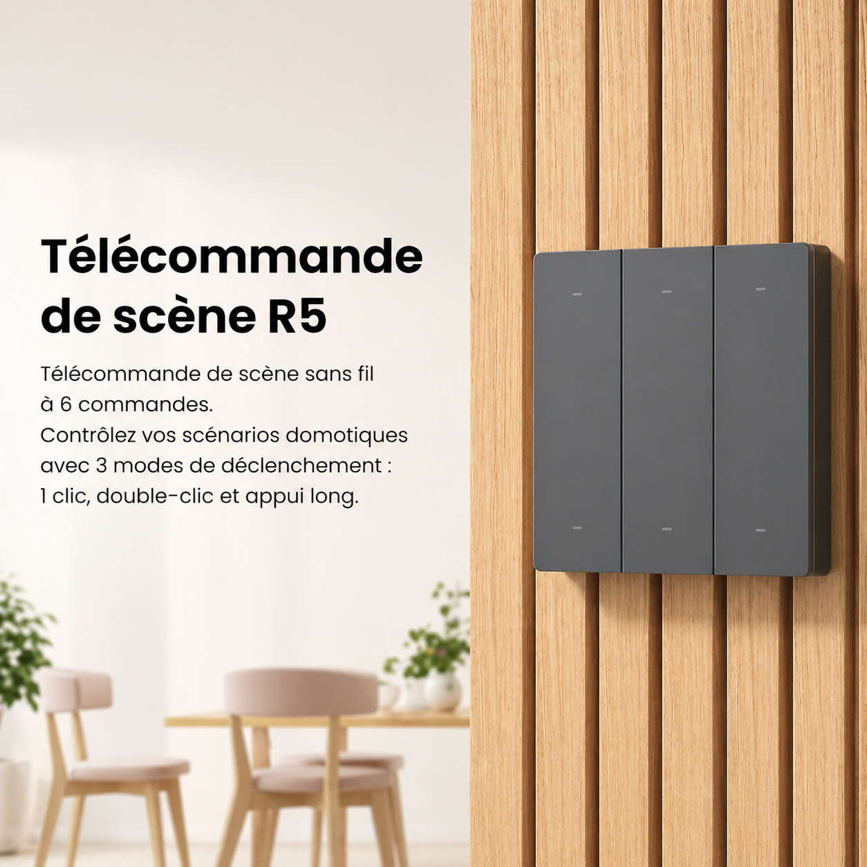 NeoRemote R5 Pro, telecommande R5 6 commandes 18 actions.