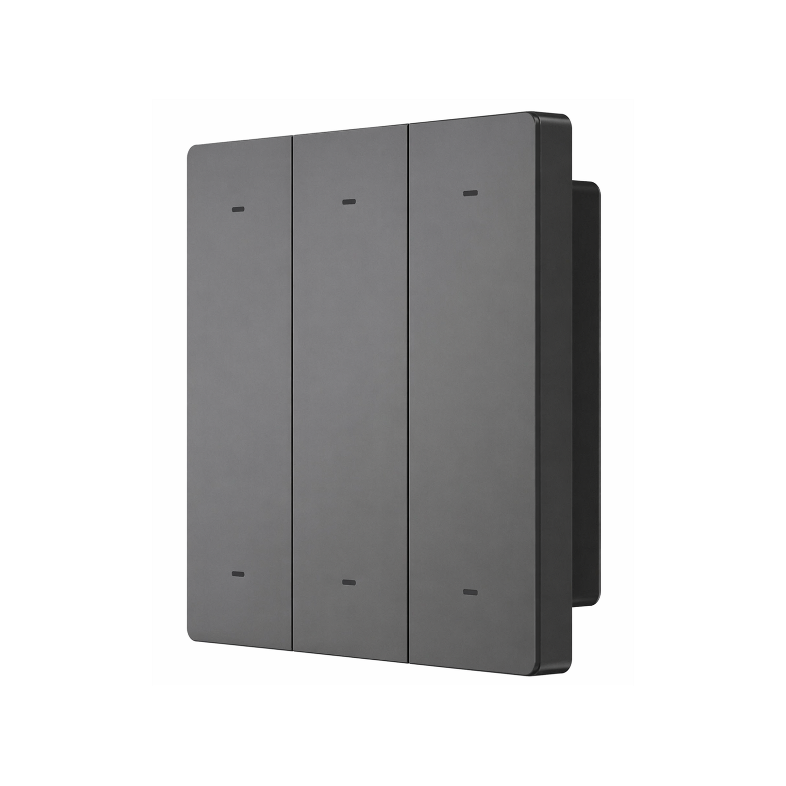 NéoRemote R5 Pro noir en vue de face, contrôleur de scènes à six zones de commande.