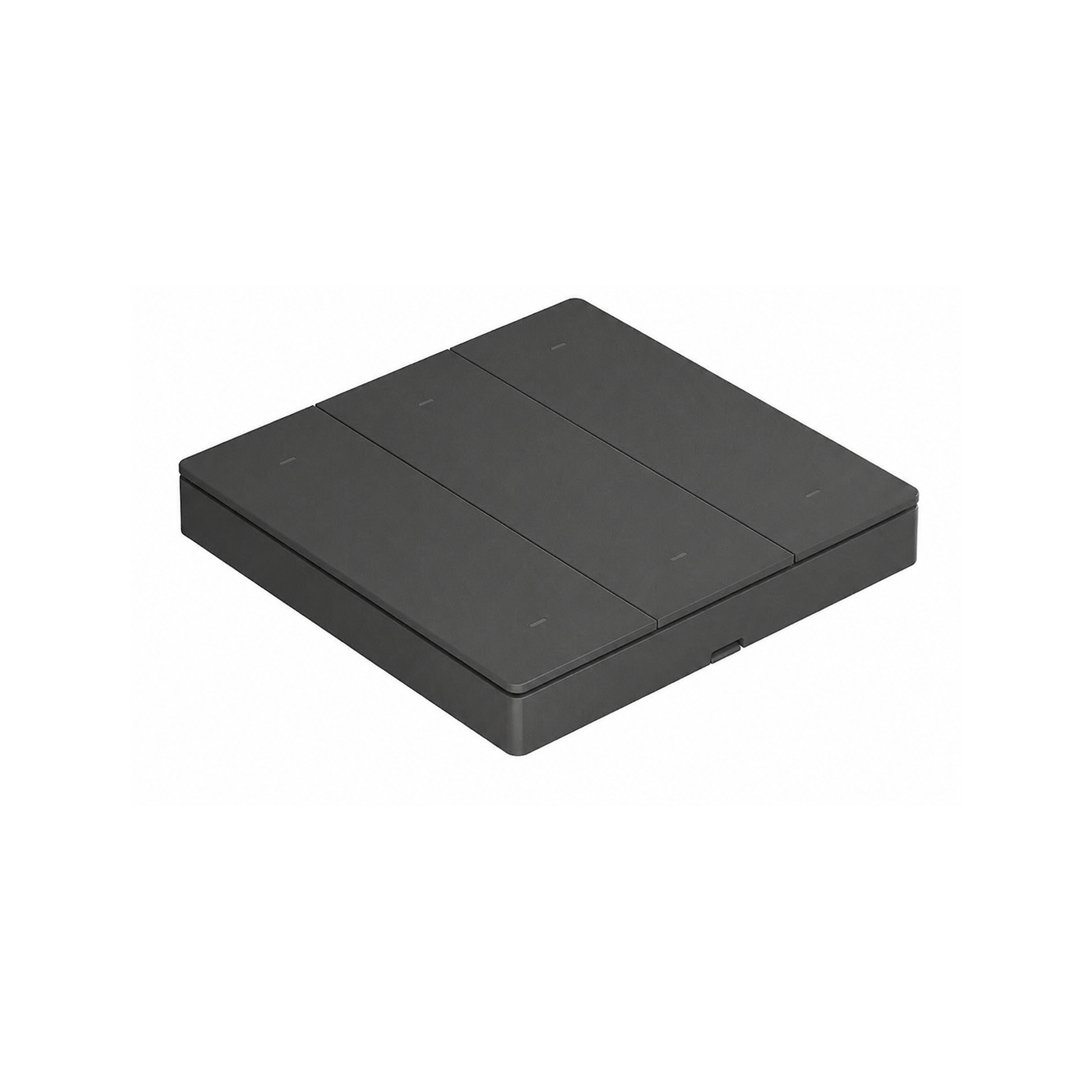 NéoRemote R5 Pro noir à plat, contrôleur de scènes compact.