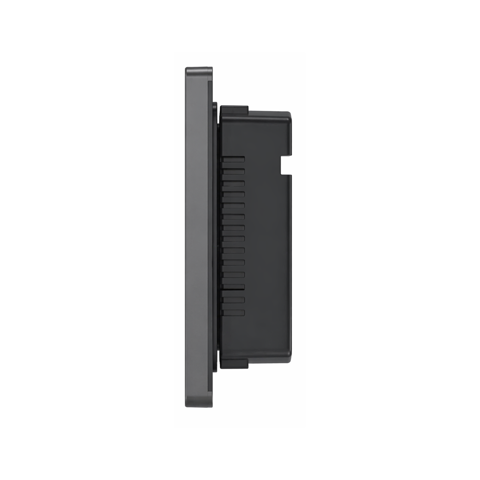 NéoRemote R5 Pro noir en vue de profil avec boîtier arrière compact.