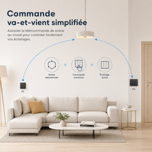 NeoRemote R5 Pro, va et vient simplifie pour luminaires.