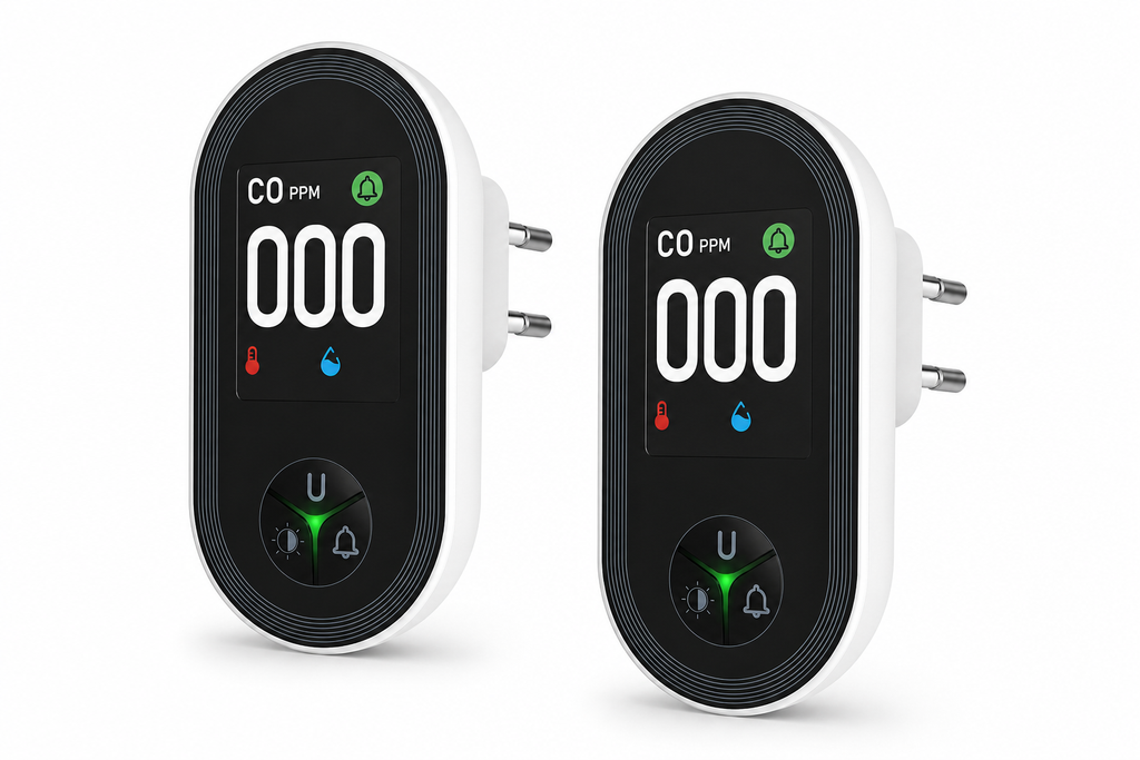 NéoSafe CO Comfort EU plug 2 PCS studio packshot