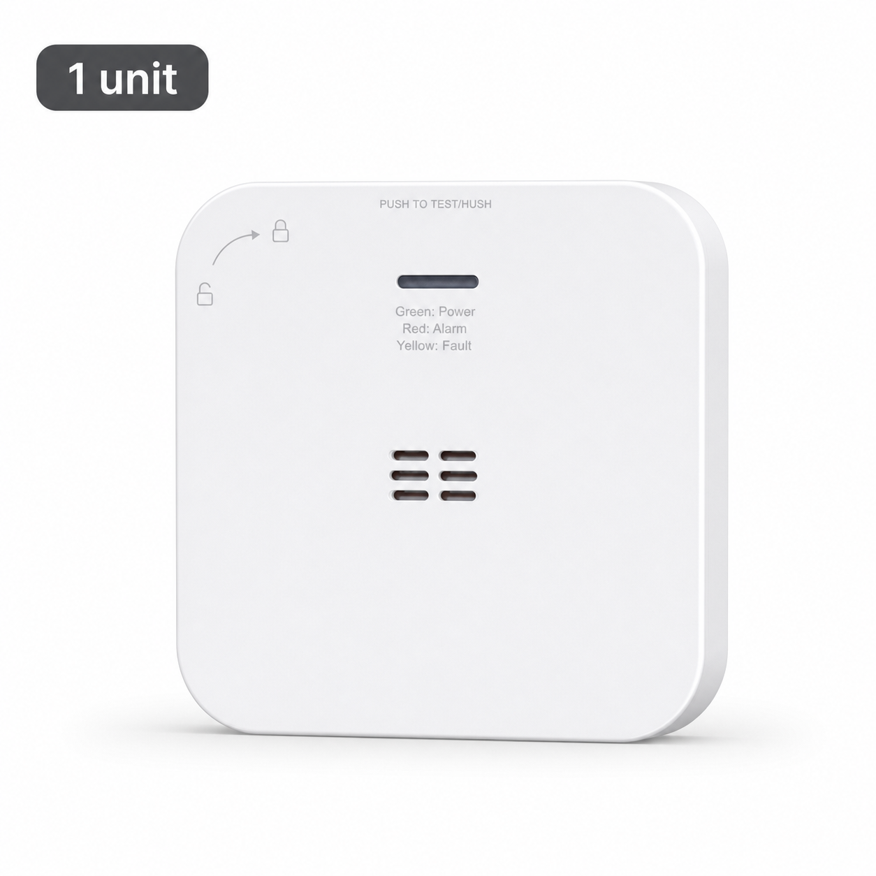 One unit carbon monoxide alarm variant packshot