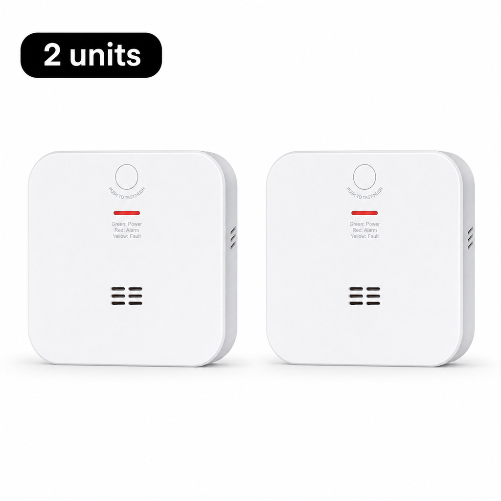 Two units carbon monoxide alarm variant packshot