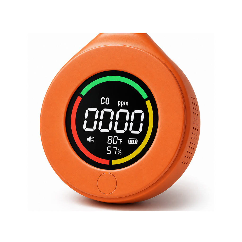 Détecteur CO portable 3-en-1 NéoSafe CO Mini Comfort orange