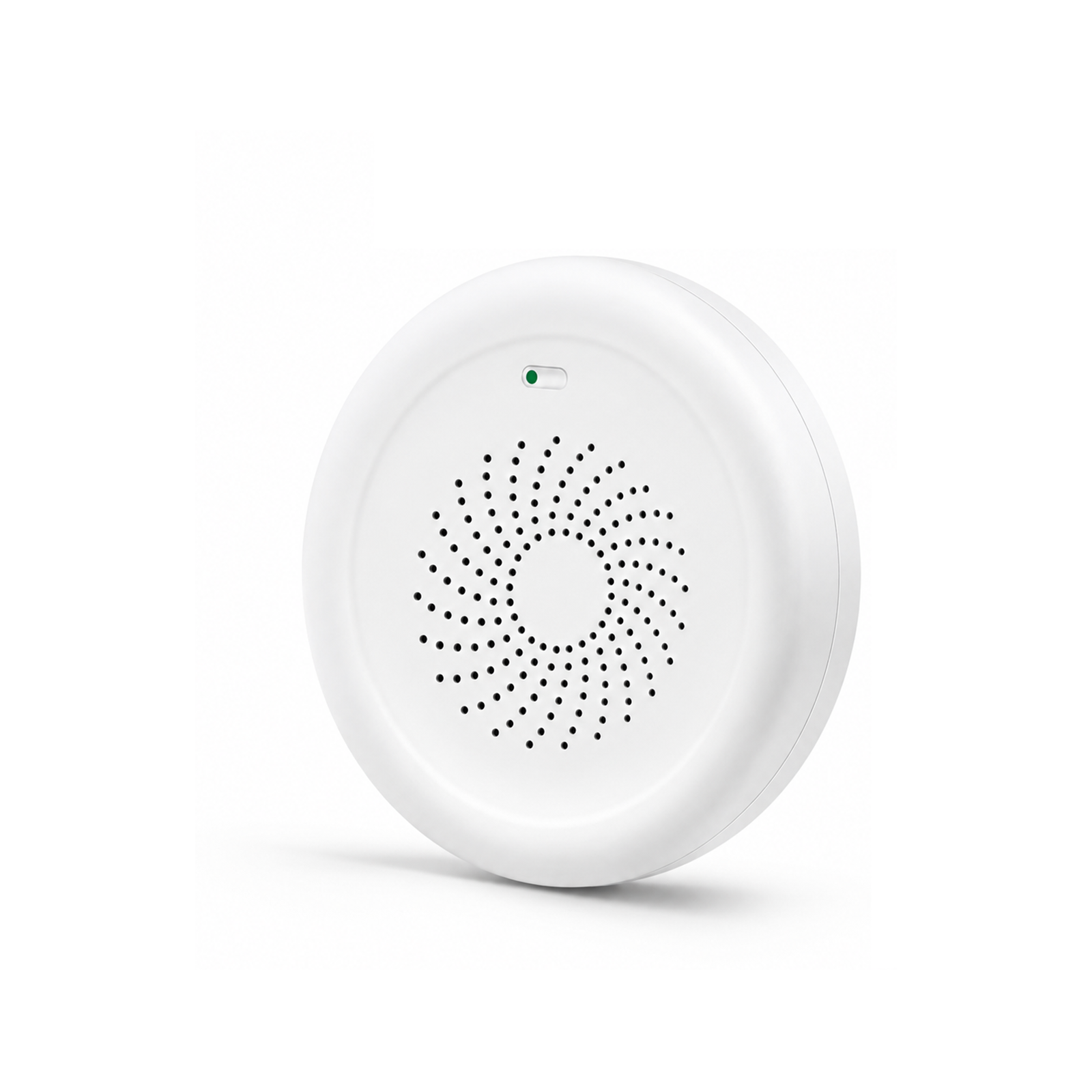 Détecteur de fuite de gaz connecté NéoSafe Gaz Comfort sur fond blanc
