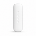 Télécommande ZigBee 4 boutons blanche sur fond blanc studio