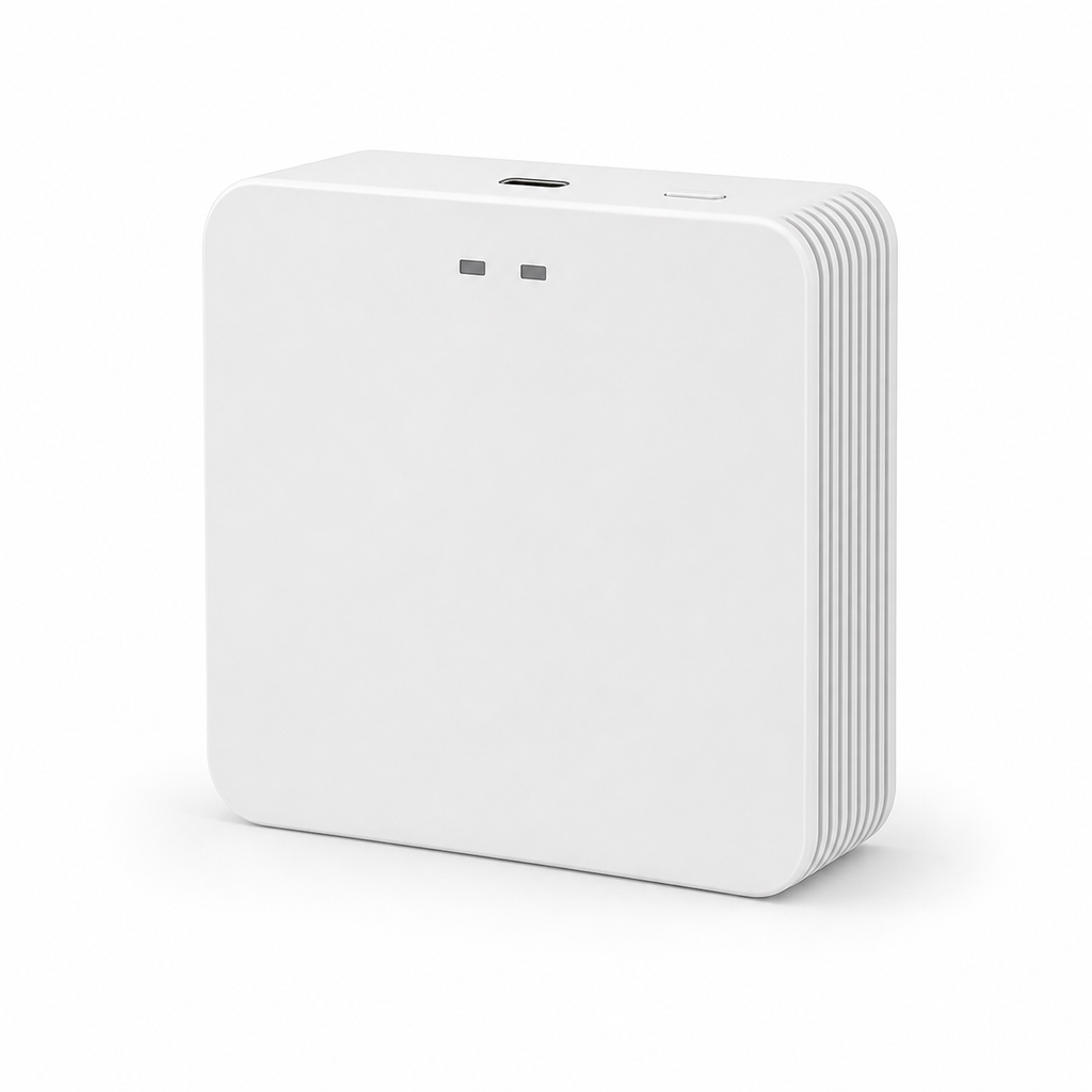 Passerelle ZigBee NéoSense Climate Pro sur fond blanc