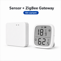 Kit variant with ZigBee gateway and LCD climate sensor