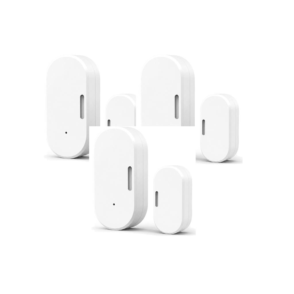 Capteurs porte fenetre ZigBee NeoSense Door Lux Comfort lot de 3 sur fond blanc